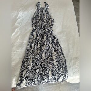 Black and white dress